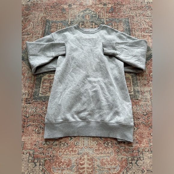 Gigi Hadid/Tommy Hilfiger Lace Back Sweat Dress/Gray/M - Picture 2 of 7